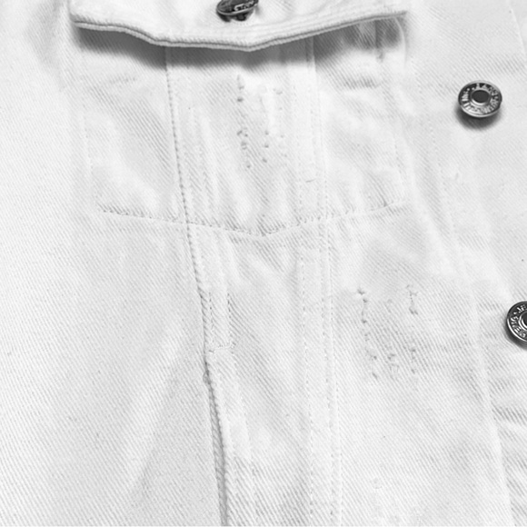 Custom UW “Go Dawgs” denim jacket. University of Washington fan wear. Women’s M - Picture 4 of 4